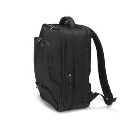 Dicota Eco Backpack PRO Mochila para portátil 12-14.1" Negro con compartimento para tablet y hecha con materiales reciclados