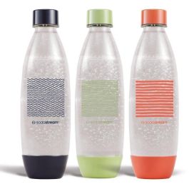 Botellas SODASTREAM - Fuse Edición Limitada - Pack de 3 botellas de 1 L - Sin PFAS Botellas SODASTREAM - Fuse Edición Limitada - Pack de 3 botellas de 1 L - Sin PFAS