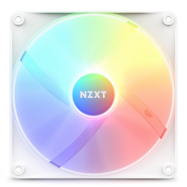 NZXT F140 RGB Core Ventilador 14 cm Blanco RF-C14SF-W1 - 1 Ventilador RGB, 500-1500 RPM, 34.48 dB, 90.79 CFM NZXT F140 RGB Core Ventilador 14 cm Blanco RF-C14SF-W1 - 1 Ventilador RGB, 500-1500 RPM, 34.48 dB, 90.79 CFM