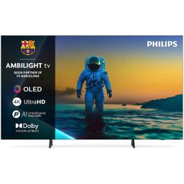 Smart TV Philips 55OLED820/12 55" 4K Ultra HD WiFi Ambilight DVB-T2 Google Assistant OLED DVB-S2 AMD FreeSync NVIDIA G-SYNC Precio: 1379.50000045. SKU: B1753T8S7X