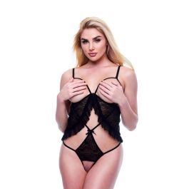 Body Baci Lingerie Peek-a-boo Negro