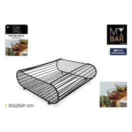 Frutero de metal My Bar 30x25x9 cm - Inde (6 Unidades) Frutero de metal My Bar 30x25x9 cm - Inde (6 Unidades)