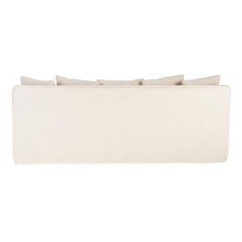 Sofá Beige Tejido Salón 215 X 92 X 78 cm