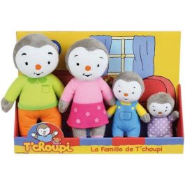 Family Box 4 Plush - T'Choupi - Jemini - +/- 19 cm Family Box 4 Plush - T'Choupi - Jemini - +/- 19 cm