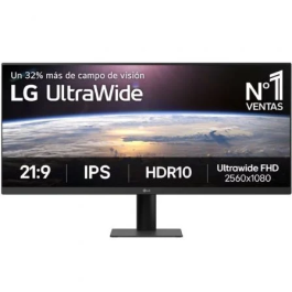 LG 34U511A-B Monitor 34" (86,4 cm) WFHD IPS 100 Hz 1 ms Negro