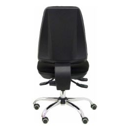 PIQUERAS Y CRESPO Silla Elche S 24 horas bali negro base cromada ruedas parque PIQUERAS Y CRESPO Silla Elche S 24 horas bali negro base cromada ruedas parque