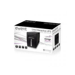 Ewent SAI Línea Interactiva EW3946 600VA/360W con AVR, Protección contra Sobretensiones