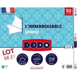Dodo DOD3307419756984 - Juego de 2 Almohadas Blancas EL IMPERDIBLE 50x70 cm Dodo DOD3307419756984 - Juego de 2 Almohadas Blancas EL IMPERDIBLE 50x70 cm