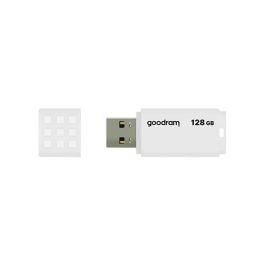 Goodram UME2 Unidad Flash USB 128 GB, USB 2.0, Lectura 20 MB/s, Escritura 5 MB/s, Blanco