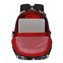 Karactermania Mochila Avengers Run. Plus Fan React 44x34x21 cm, 3 compartimentos, bolsillo para portátil, material Ripstop