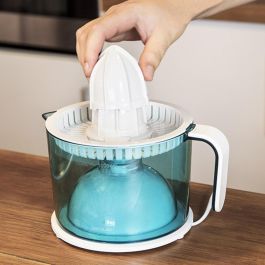 Cecotec Exprimidor Eléctrico ZitrusEasy Basic 40W 1L con Brazo Antigoteo BPA-Free Lavavajillas Transparente Turquesa Blanco Cecotec Exprimidor Eléctrico ZitrusEasy Basic 40W 1L con Brazo Antigoteo BPA-Free Lavavajillas Transparente Turquesa Blanco