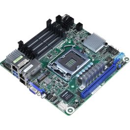 ASRock E3C246D4I-2T Placa Base Mainboard mini-ITX LGA 1151 Intel C246 para Intel Celeron/Core/Xeon E, DDR4 hasta 128GB