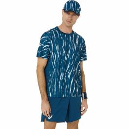 Camiseta Deportiva de Manga Corta Asics Game Ss Top Azul Tenis Precio: 54.9945. SKU: B1BBTAZPMP