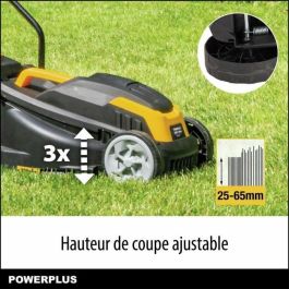 Powerplus POWXG62205T Kit Cortadora de césped eléctrica 1300W y Bordeadora de jardín 250W, Ø 220mm