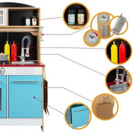 Cocina heladería de madera woomax 60x40x109 cm Cocina heladería de madera woomax 60x40x109 cm