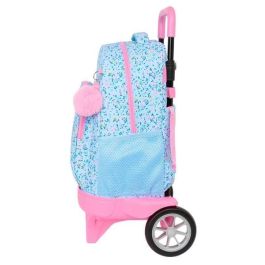 Mochila Escolar Vicky Martín Berrocal Paraíso Azul Rosa 33 x 45 x 22 cm