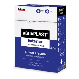 Aguaplast Plaste para exterior 1,5 kg en polvo para enlucir y reparar defectos superficiales Precio: 8.49999953. SKU: S7917875