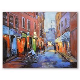 Cuadro DKD Home Decor 120 x 3 x 90 cm Calle Loft (2 Unidades)
