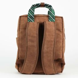 Cerdá Mochila Casual Harry Potter Slytherin de Polipiel - Edad 3+ (Marrón)