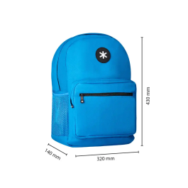 Antartik Mochila Azul con Bolsillo Frontal y Compartimento para Portátil de 15,6/' 320x140x430 mm