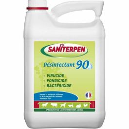 Saniterpen Desinfectante 90 Alto Rendimiento 5L Para Hábitat, Vehículos y Transporte Animal Precio: 120.50000017. SKU: B1J7A57AKK
