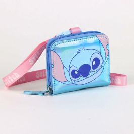 Cerdá Monedero Stitch azul 10.5 x 8.5 x 2.0 cm