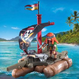Playmobil Pirata con Tesoro 71794 Set de Barco Pirata para Niños a partir de 4 Años