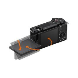 SONY ZV-E10 Body Cámara Sin Espejo APS-C 24.2MP 4K Ultra HD Video Pantalla Táctil Abatible Negra
