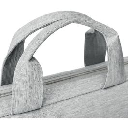 RIVACASE NB Tasche Prater 7522, Bolsa para Portátil 10.1"-14", Gris/Azul