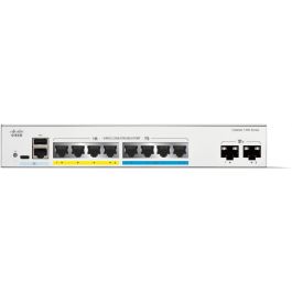 Cisco C1300-8MGP-2X Switch Gestionado L2/L3 Catalyst 1300 4 Puertos 2.5GE, Gigabit Ethernet, PoE, Montaje en Rack