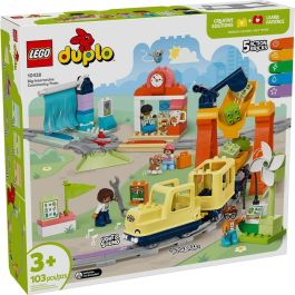 Lego 10428 El gran tren comunitario interactivo DUPLO My Town - Juguetes de aprendizaje temprano 3 años Precio: 137.59000024. SKU: B1JDSPDB6H