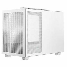 DeepCool DEE1721265501189 Minitorre CH160 mT Blanca, diseño compacto y optimizado para Mini-ITX