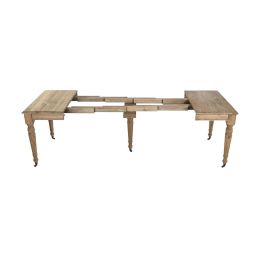 Mesa de Comedor Home ESPRIT Natural Abeto 100 x 100 x 78 cm