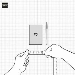 Finocam Agenda Anual Flexi Lisa F2-82x127 mm Svh Negro 2025