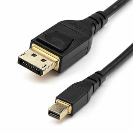 Cable DisplayPort Mini a DisplayPort Startech DP14MDPMM1MB Negro 1 m