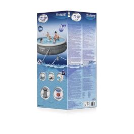 Bestway Piscina Hinchable Adulto Aro Ratan con Depurador 396x84 cm Jardin 57376