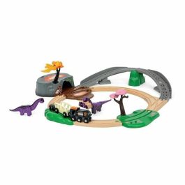 Brio World Circuito de Aventuras Dinosaurios 7312350360943 Juguete para Niños a Partir de 3 Años