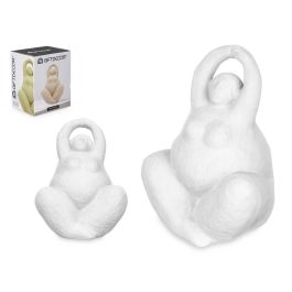 Figura Mujer Yoga Blanco Giftdecor 14X18CM (6 Unidades) Precio: 43.58999953. SKU: B1DBVVXAPL