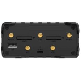 Teltonika RUT976 Router Red Móvil 5G Redcap Industrial Gigabit Ethernet Negro Montaje en pared/carril DIN con WiFi y Doble SIM