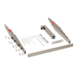 ATIM 50.77V T-ABLE XL Herraje Mesa Extensible Cocina Península con Pata Plegable Telescópica 100kg Aluminio para Módulo 900