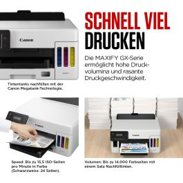 Canon MAXIFY GX4050 Impresora Multifunción 4 en 1 Inyección de Tinta A4 Dúplex ADF LAN WLAN