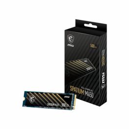 MSI S78-440K190-P83 Disco Duro Interno SSD M.2 PCIe Gen4 500GB NVMe – Lectura 3600MB/s Escritura 2300MB/s