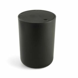 Today TOD3574641271152 Papelera de baño HOY UTILITY 8,5 L Polipropileno Negro Ø 21 x H 29 cm