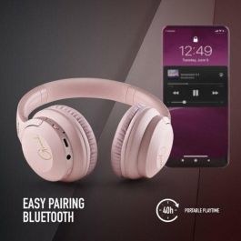 Auriculares Bluetooth NGS ARTICA CHILL TEAL Rosa (1 unidad)