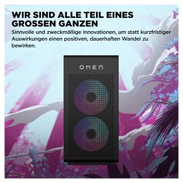 HP OMEN GT16-1471ng 35L Gaming Desktop, AMD Ryzen 7 9800X3D, 32GB RAM, 2TB SSD, NVIDIA GeForce RTX 5080, Windows 11 Home