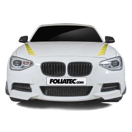 Pegatina Para Coche Diseño Sombras Dorado FO33945