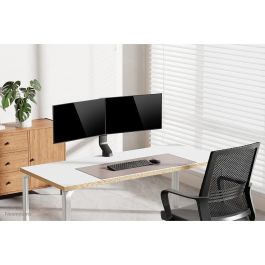 Newstar Soporte Doble Neomounts FPMA-D860DBLACK para Pantallas hasta 27" (69 cm) y 7kg, Negro