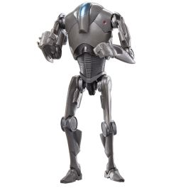 HASBRO Figura Super Battle Droid Star Wars Attack of the Clones The Black Series 15cm Articulada