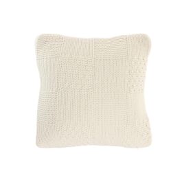 DKD Home Decor Cojín Urban 45x45 cm Crudo de Poliéster, de Punto con Cremallera (Pack 2 unidades) Precio: 27.69000058. SKU: B1EP667KFK