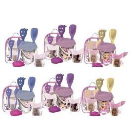 Cubo de playa castillo en mochila niña (4 frozen + 4 minnie + 4 barbie) 32x25x18 cm Cubo de playa castillo en mochila niña (4 frozen + 4 minnie + 4 barbie) 32x25x18 cm